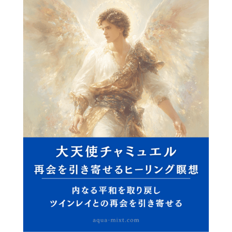 【個別量子波動調整付】大天使チャミュエルのソウルメイトヒーリング