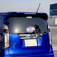 ナラシノカスタムス ロゴマークステッカー 丸型（大）