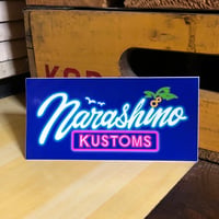 ナラシノカスタムス ロゴマークステッカー  角型