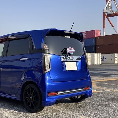 ナラシノカスタムス ロゴマークステッカー 丸型（大）