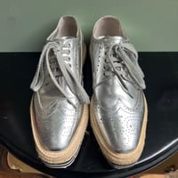 ♻️REUSE/ PRADA ダービーシューズ 23.5cm