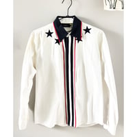 ♻️REUSE/ GIVENCHY ジバンシー ヴィンテージ星長袖シャツ | JOEL Closet