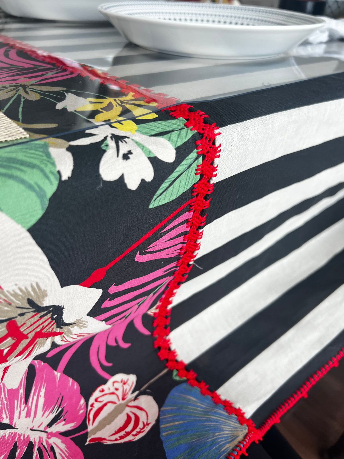 ラスト1点！LeO ATLaNTE テーブルクロス BLACK | JOEL Closet