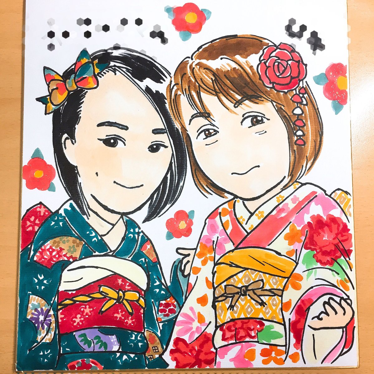 似顔絵色紙・大】 | mille's STORE