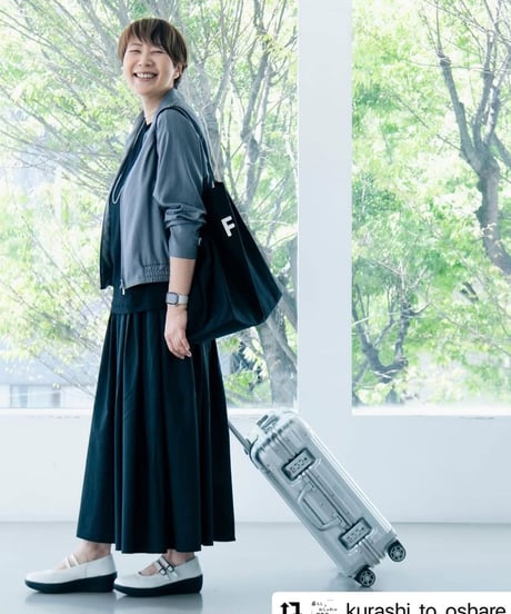 【 ORIYATO 】"F" BAG ( ブラック )
