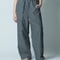 《パジャマ》 ボタニカルコードレーン　パンツ（タチアオイ）〈 premium sleepwear 〉