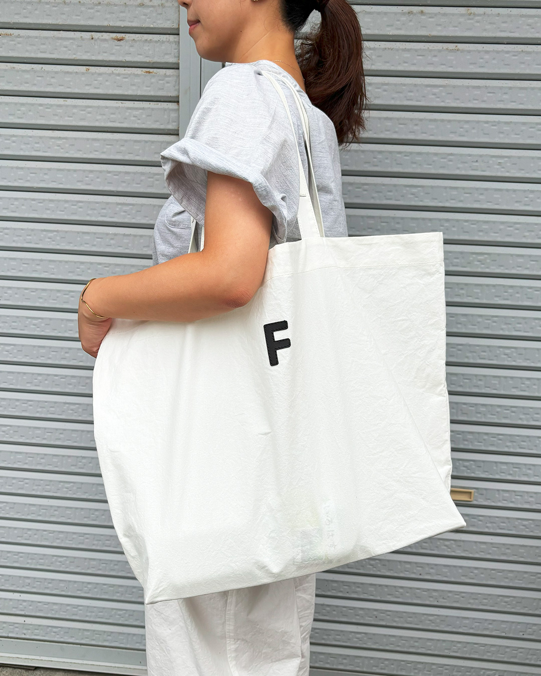 fotus  フェイトス　キャップ　白　ショップバッグ fotus フェイトスキャップ白ショップバッグ