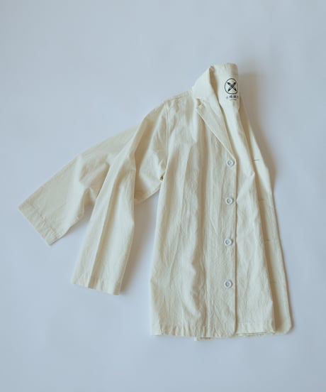 《パジャマ》バンブーコットン　ジャケット（アイボリー）〈 premium sleepwear 〉