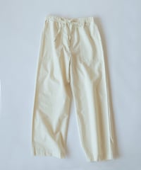 《パジャマ》バンブーコットン　パンツ（アイボリー）〈 premium sleepwear 〉