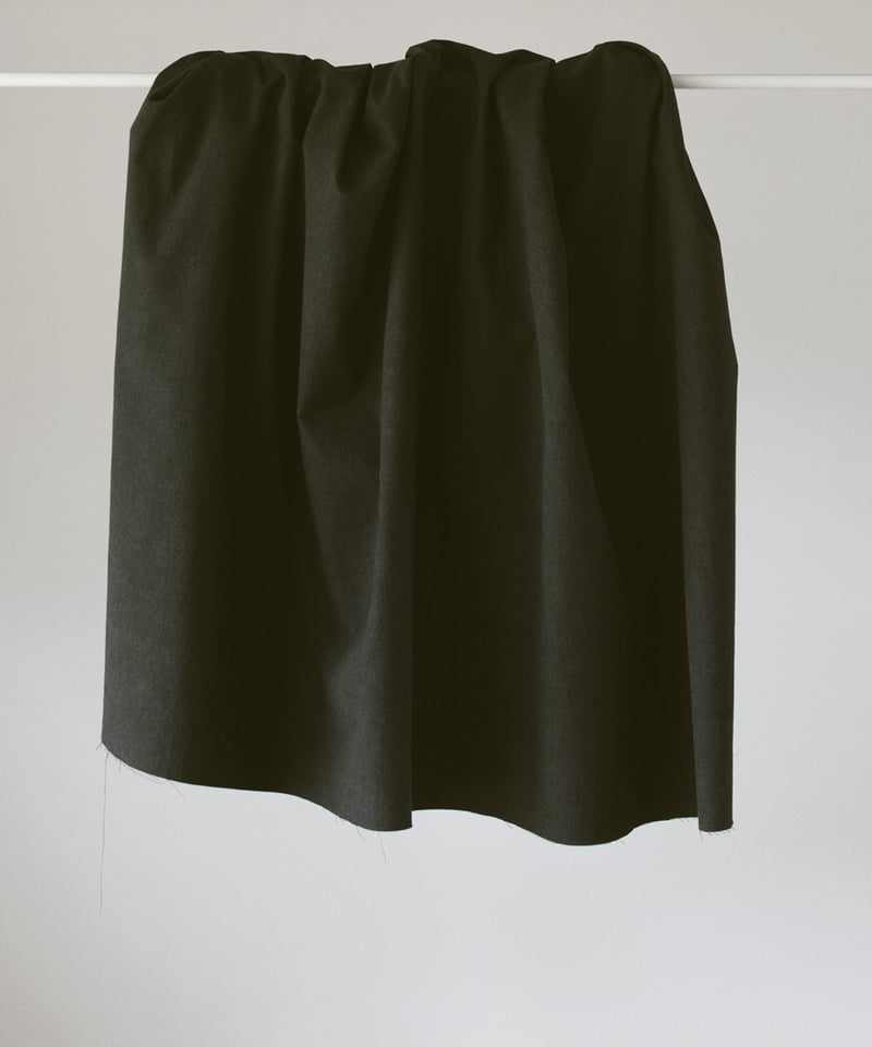 生地》綿100％ウェザークロス (ダークグリーン)○F-0163(W) | 古橋織布