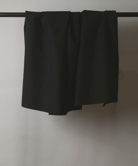 【訳ありSALE品】《生地》綿ウール・バフクロス(ブラック)●F-0173-B