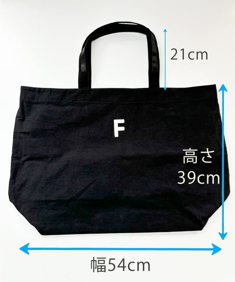 【 ORIYATO 】"F" BAG ( ブラック )