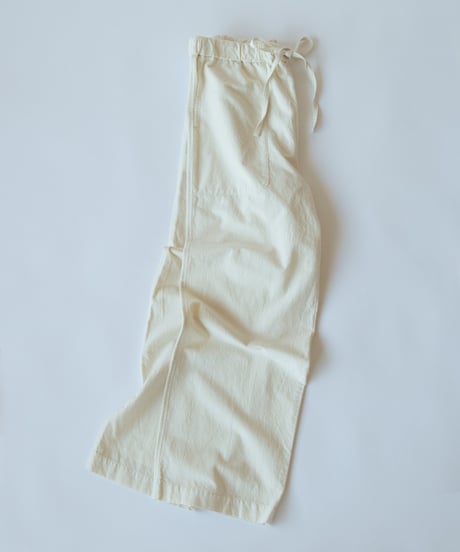 《パジャマ》バンブーコットン　パンツ（アイボリー）〈 premium sleepwear 〉
