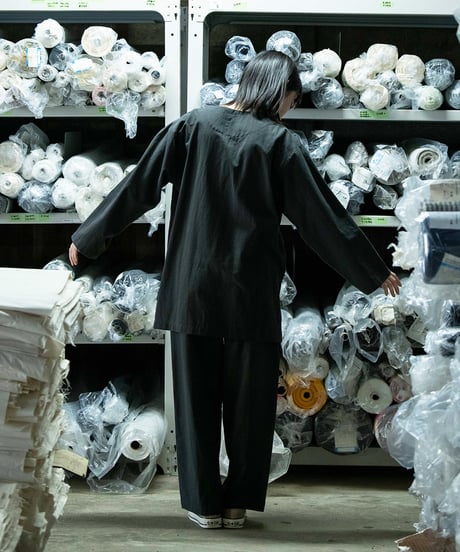 《パジャマ》タイプライタークロス　プルオーバー（サイズ 1）〈 premium sleepwear 〉
