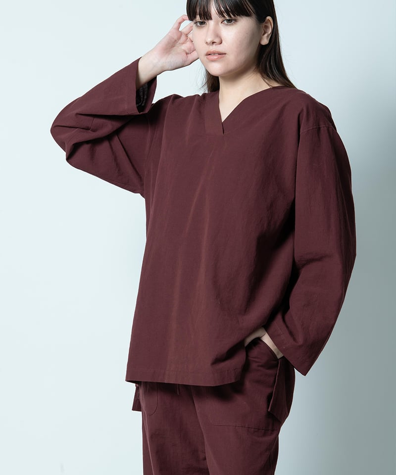 予約 / 4月上旬発送 】 《 パジャマ 》タイプライタークロス プル