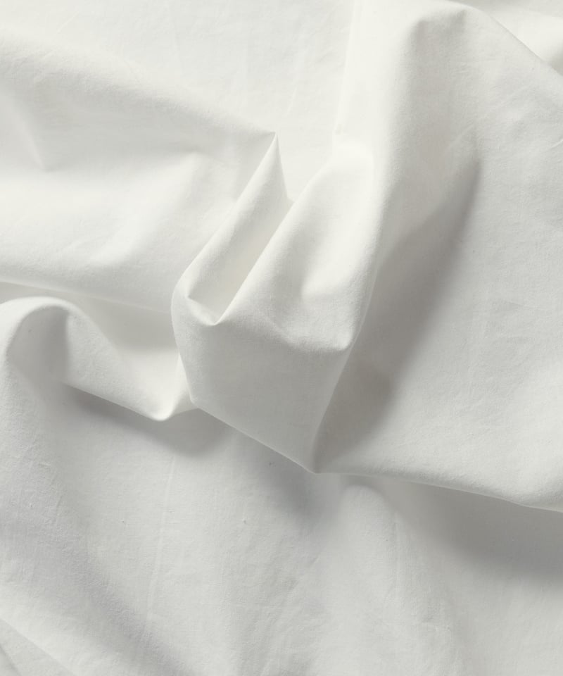 大きめ　入手困難　ナム戦　パラシュート生地 生地》綿ボイル・パラシュートクロス(オフ白) ○F-0187 | 古橋織布