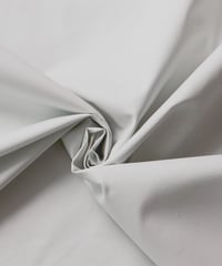 《生地》綿100％ 後染めパラシュートクロス・シルクタッチ(シルバーグレー)●SS-5498-ST