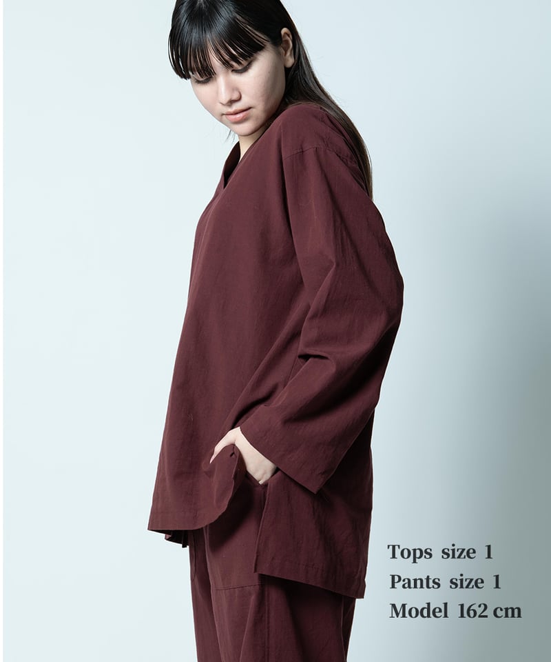 予約 / 4月上旬発送 】 《 パジャマ 》タイプライタークロス プル