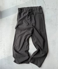 《パジャマ》タイプライタークロス（スミクロ）【パンツ】（サイズ0）〈 premium sleepwear 〉