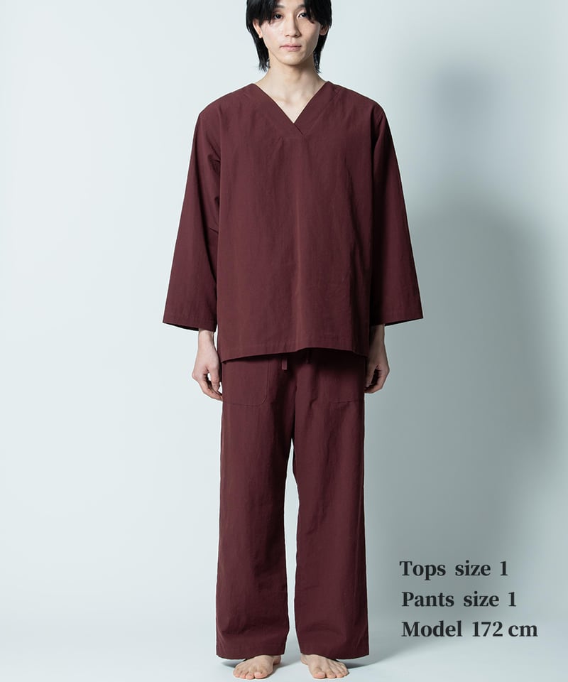 予約 / 4月上旬発送 】 《 パジャマ 》タイプライタークロス プル