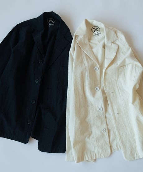 《パジャマ》バンブーコットン　ジャケット（アイボリー）〈 premium sleepwear 〉