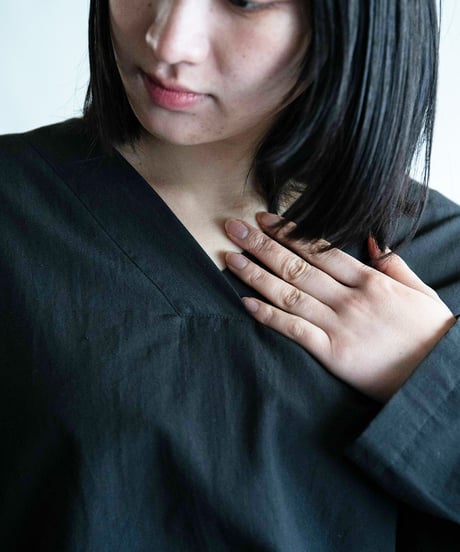 《パジャマ》タイプライタークロス　プルオーバー（サイズ 1）〈 premium sleepwear 〉