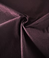 《生地》綿ウール・バフクロス(黒レッド)●F-0173-B