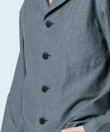 《パジャマ》ボタニカルコードレーン ジャケット（タチアオイ）〈 premium sleepwear 〉
