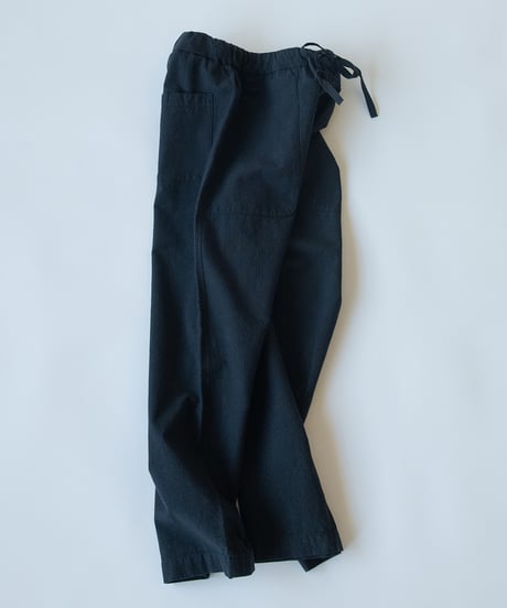 《パジャマ》バンブーコットン　パンツ（ダークネイビー）〈 premium sleepwear 〉
