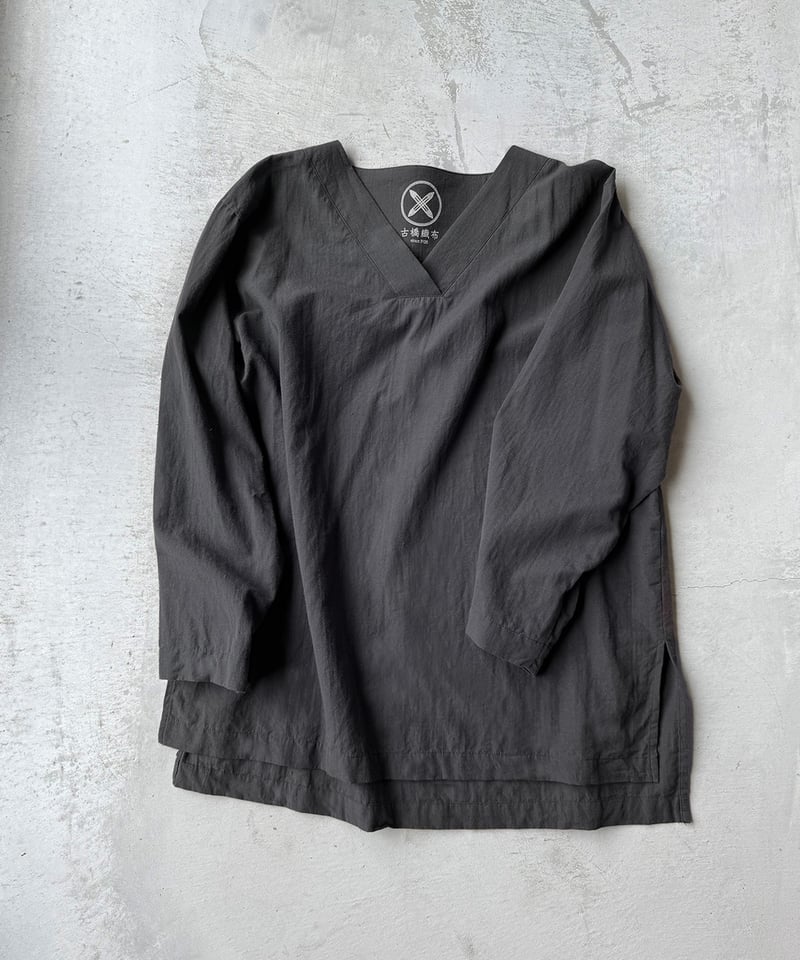 古橋織布 【トップス】タイプライタークロス サイズ1 パジャマ》タイプライタークロス プルオーバー（サイズ 1