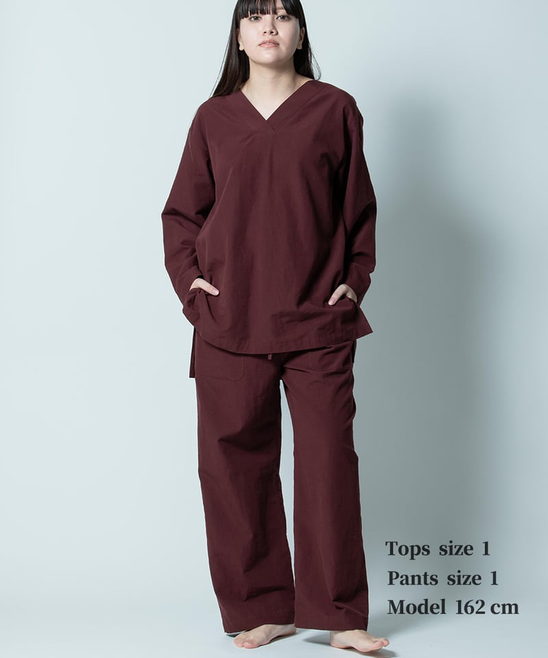 予約 / 4月上旬発送 】 《 パジャマ 》タイプライタークロス プル