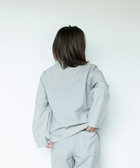 《パジャマ》ボタニカルコードレーン　ジャケット（サイズ 0）〈 premium sleepwear 〉