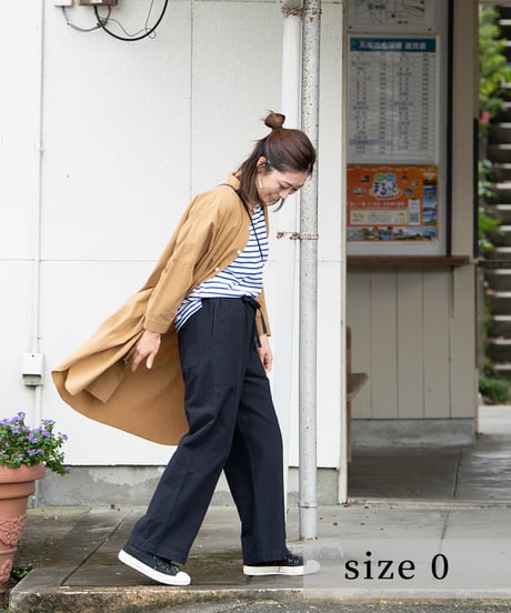 《パジャマ》バンブーコットン　パンツ（ダークネイビー）〈 premium sleepwear 〉