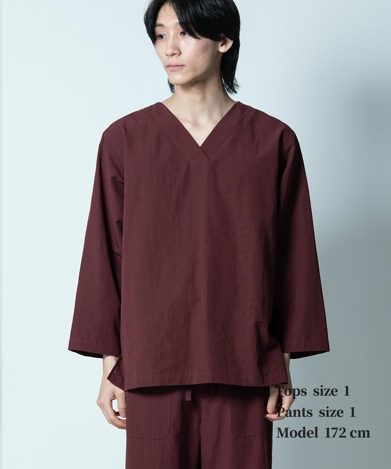 予約 / 4月上旬発送 】 《 パジャマ 》タイプライタークロス プル