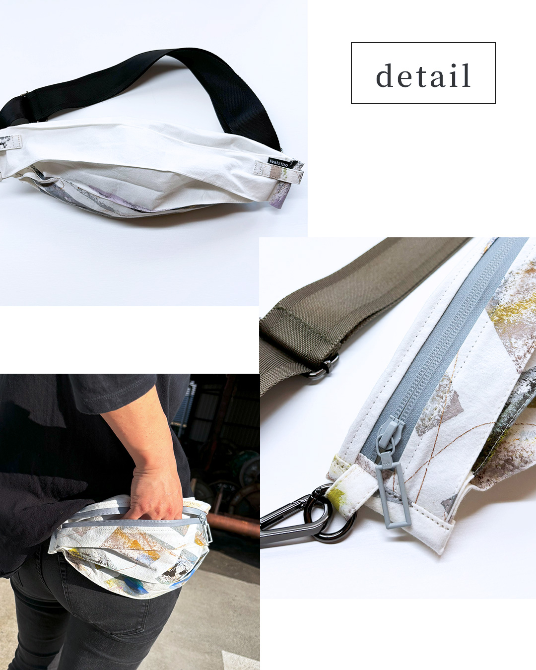 ORIYATO 】ボディバッグ 