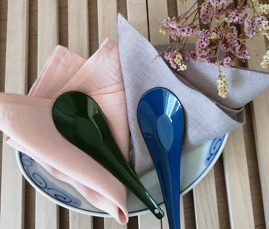 クリアランス 10枚セット リネンハンカチ 23cm 麻100% ポケットチーフ