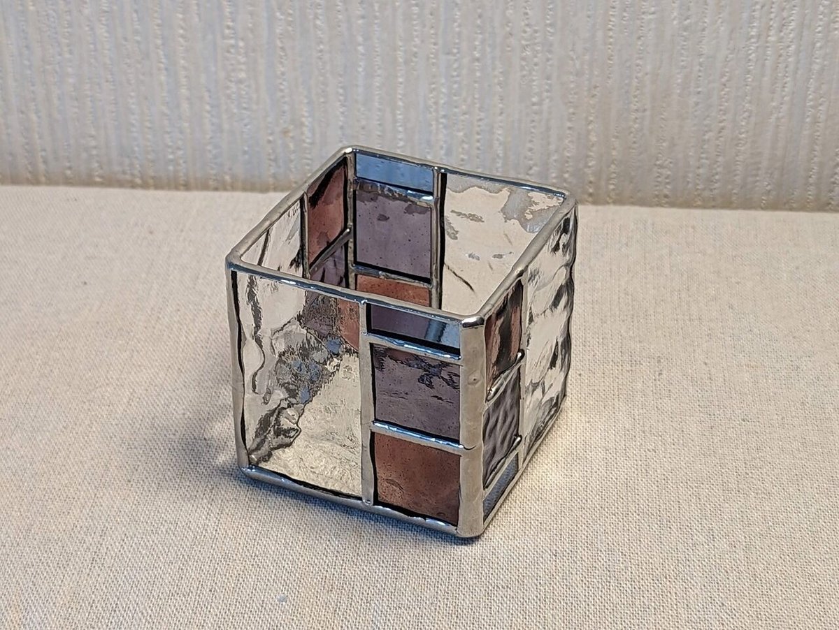 カット済みキット】キューブ型キャンドルホルダー Blocks02