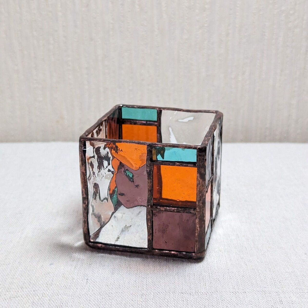 カット済みキット】キューブ型キャンドルホルダー Blocks01