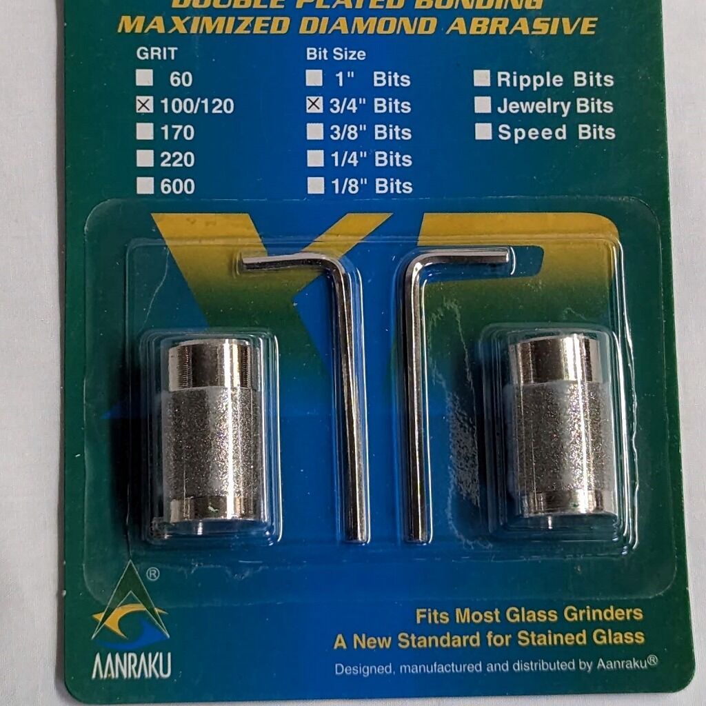 安楽グラインダービット 3/4″ 普通目 100/120メッシュ（普通目