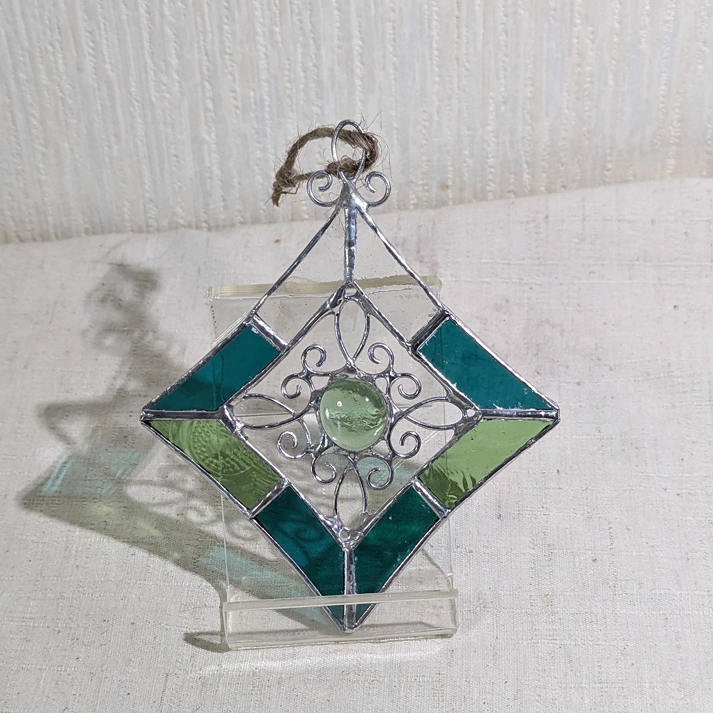 カット済みキット】ステンドグラスサンキャッチャー・ワイヤーナギット