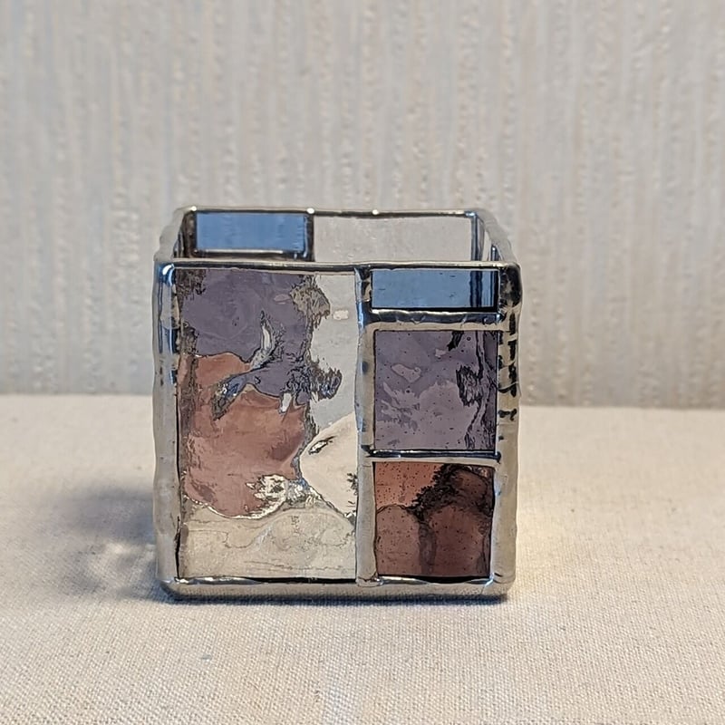 カット済みキット】キューブ型キャンドルホルダー Blocks02 カット済みキット】キューブ型キャンドルホルダー Blocks02