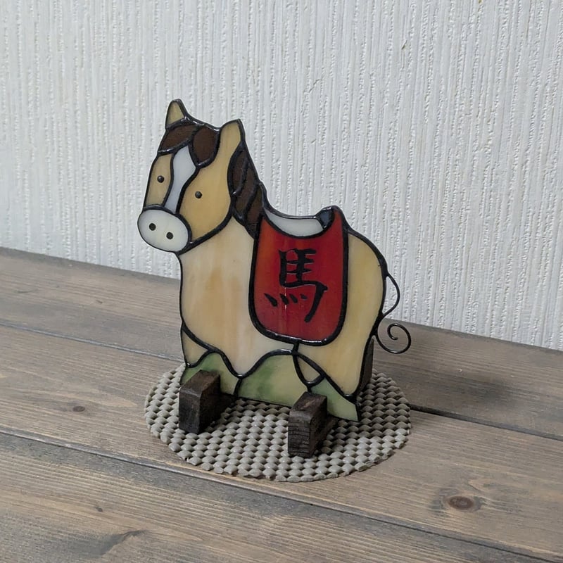 木製　　馬の置き物 f9f4615b6241c1d46edb9aec459c83