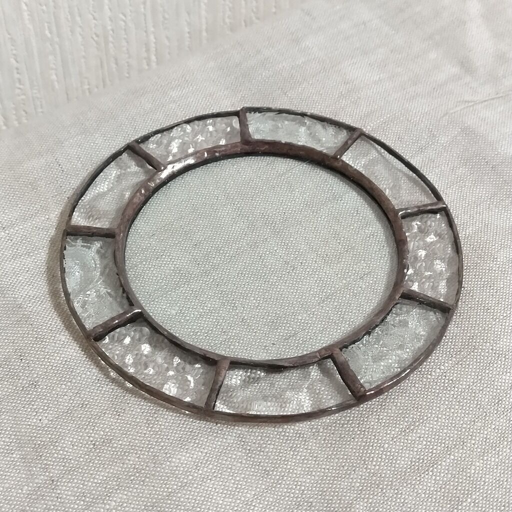 カット済みキット】ステンドグラスコースター・丸型・クリア