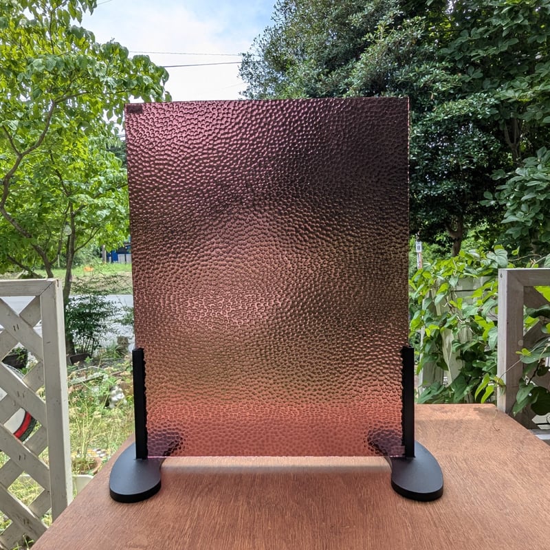 WH134 パープルハンマード（約20cm×13cm） | ステンドグラス材料販売