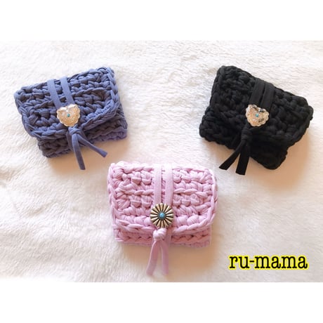 ミィ様♡ズパゲッティ マルシェバッグ　メタリック　キラキラ ズパゲッティ | STORES