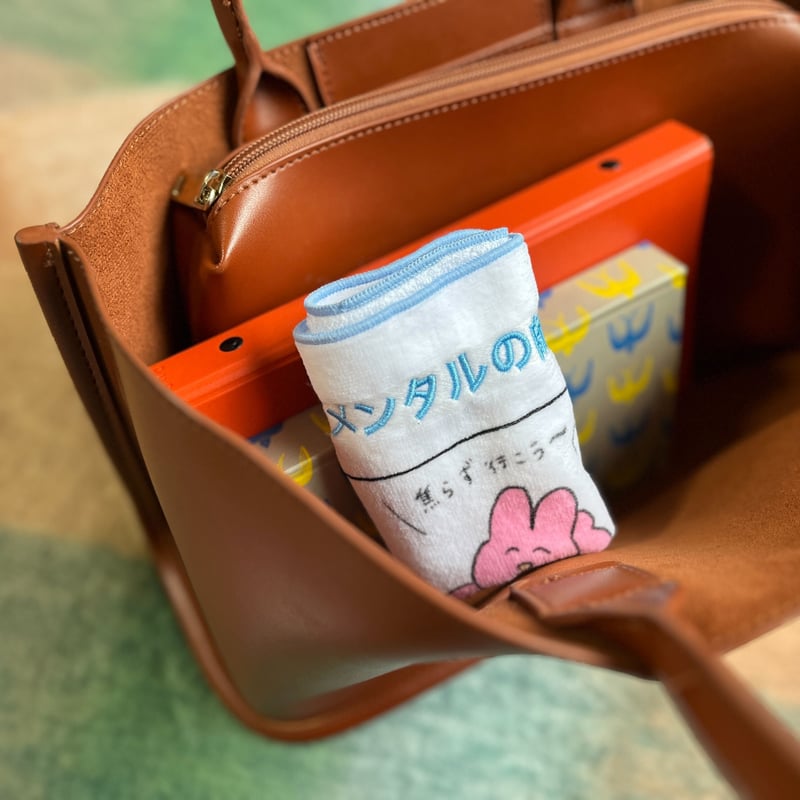 なおにゃん 猫かわいい刺繍ハンカチタオル 【ピンク】【ブルー】 | Gotcha!
