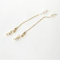 5 パール アメリカン ピアス - 5 American Pearl Earrings