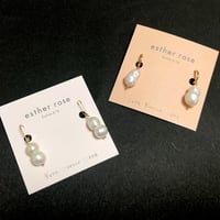 Snowman Pearlピアス/イヤリング -Snowman Pearl Earrings