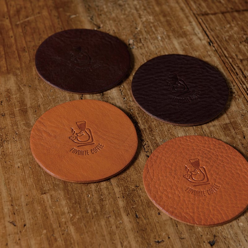 レザーコースター | FAVORITE COFFEE