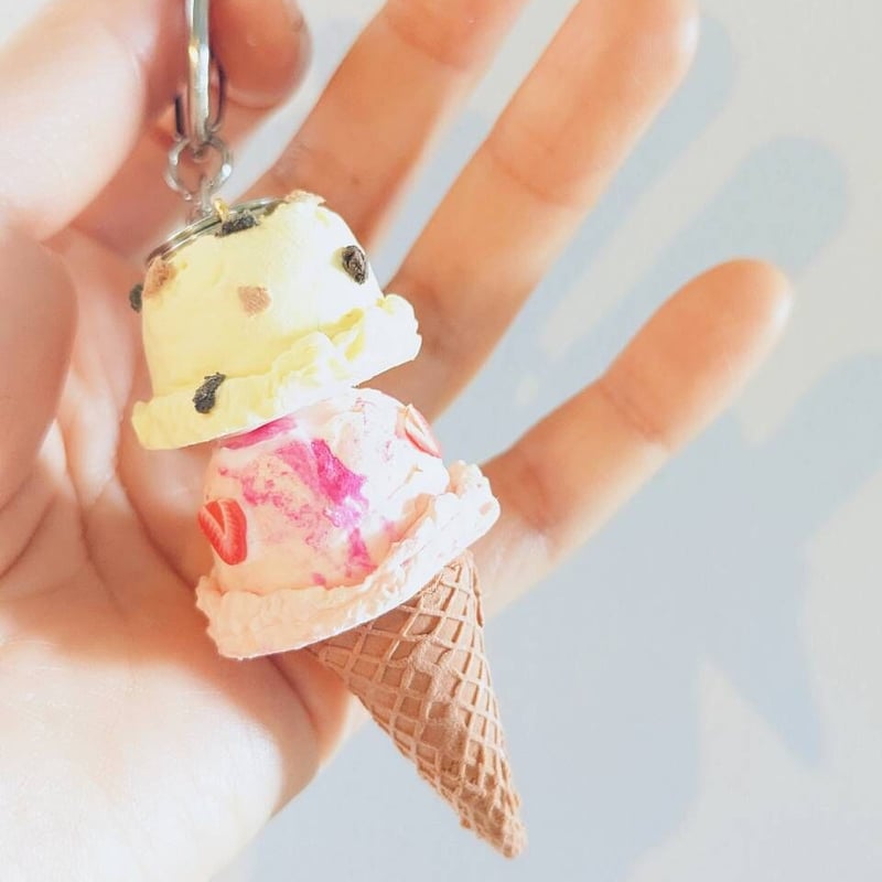 アイスクリームキーホルダーをつくろう!8/20(日) @大森 | SATO RISA